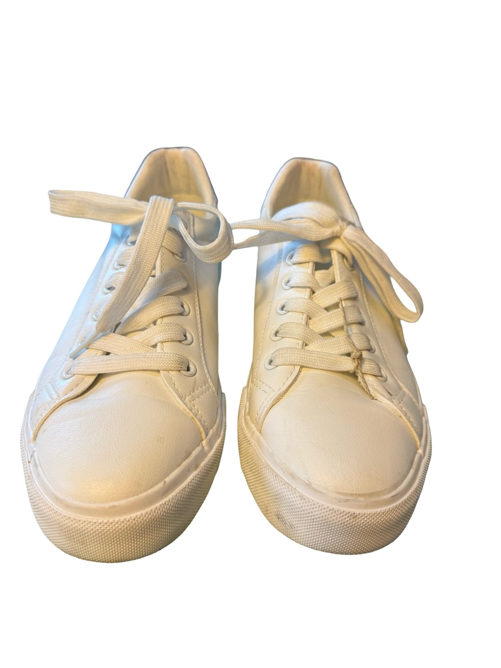Classic White Low-Top Sneakers